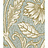Обои Lewis & Wood Wide Width Wallpapers LW139218/Bolton Scroll Blue/Grey