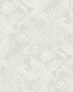 Обои Seabrook White Heron EW11500