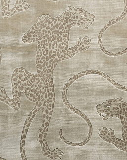 Ткань Mokum The Royal Menagerie Panthera/Snow