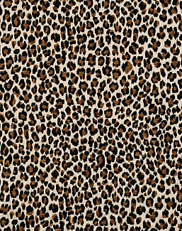 Ткань Mokum The Royal Menagerie Leopardo/Tobacco