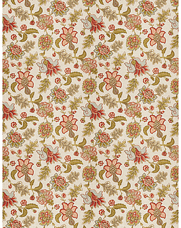 Ткань Fabricut Charlotte Moss Coral Prato/Coral