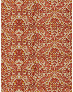 Ткань Fabricut Charlotte Moss Coral Mauves/Henna