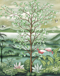 Панно и фотообои Faboie Silk Painting 4 F-SN4011