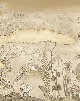 Панно и фотообои Faboie Silk Painting 4 F-SN4021