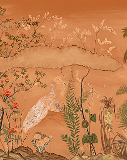 Панно и фотообои Faboie Silk Painting 4 F-SN4023