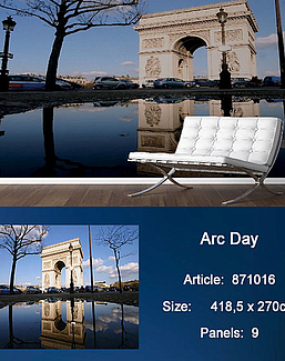 Панно и фотообои KT-Exclusive Metropolis 871016