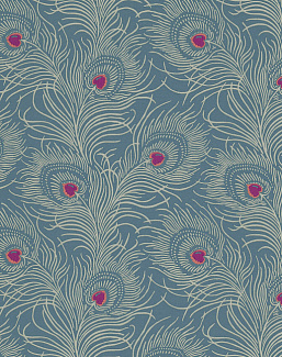 Обои Little Greene London Wallpapers V 0256CTBLUEP