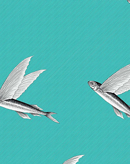 Ткань Flying Fish Interior Textiles П-2-Р
