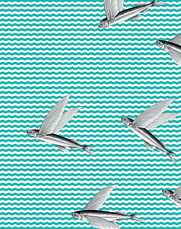 Ткань Flying Fish Interior Textiles T-4-P