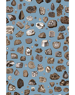 Панно и фотообои Bien Fait Papier Peint Crystals/Blue&Brown
