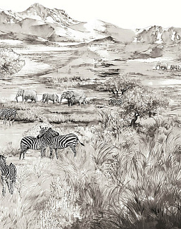 Панно и фотообои Faboie Silk Painting I F-AF2001