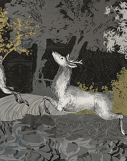 Панно и фотообои Faboie Silk Painting I F-SN2004