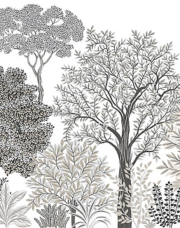 Панно и фотообои Faboie Silk Painting I F-SN4001