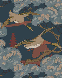 Обои Mulberry Icons Wallpaper FG102/V110