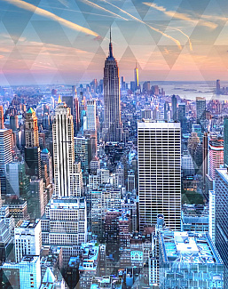 Обои Wall Street City Life 21425