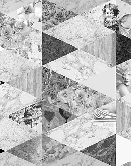 Обои Wall Street Grayscale 16961