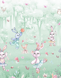 Обои Wall Street Rabbit Room 21310