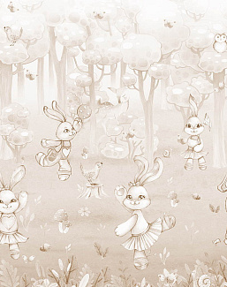 Обои Wall Street Rabbit Room 21312