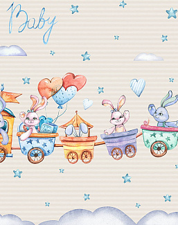 Обои Wall Street Rabbit Room 21317