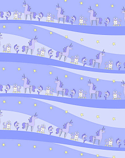 Обои Wall Street Unicorn Valley 20706