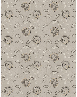 Ткань Fabricut Chromatics Vol.XXV Travertine Aidoo floral/Charcoal