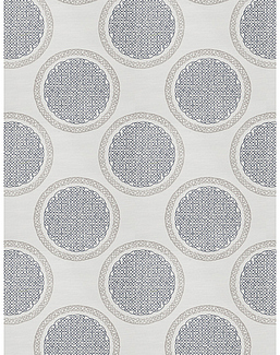 Ткань Fabricut Modern Nuances Vol.II Charcoal Norva Medallion/Slate