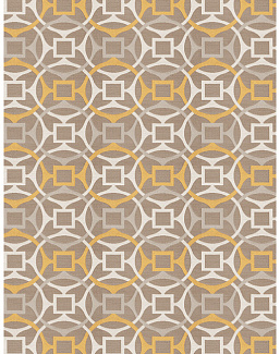 Ткань Fabricut Modern Nuances Vol.II Sesame Juke joint/Lemon