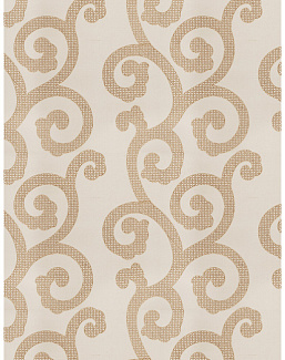 Ткань Fabricut Silk Nuances Natural Brando scroll/Natural