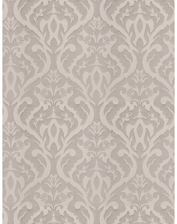 Ткань Fabricut Silk Nuances Natural Costner Damask/Grey