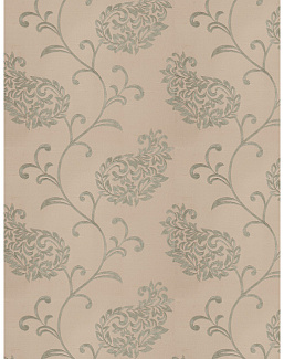 Ткань Fabricut Silk Nuances Opal Liotta paisley/Seamist