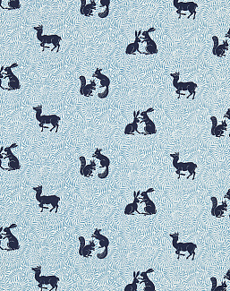 Ткань Morris & Co Woodland Embroideries 234541