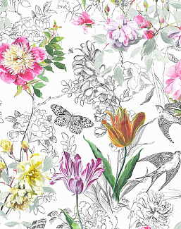 Ткань Designers Guild Jardin Des Plantes FDG2561/01