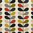 Ткань Orla Kiely Prints-Volume One MultiStem/Tomato