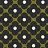 Ткань Orla Kiely Prints-Volume One SpotFlower/Seagrass