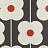 Ткань Orla Kiely Prints-Volume One AbacusFlower/Tomato