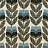 Ткань Orla Kiely Prints-Volume One RoseBud/PowderBlue