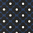 Ткань Orla Kiely Prints-Volume One SpotFlower/DarkMarine