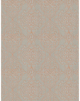 Ткань Fabricut Vignettes Vol.XVI Garden Indie Damask/Sunset