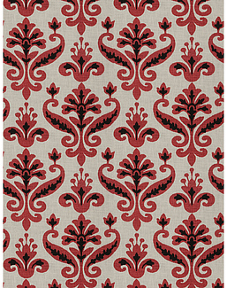 Ткань Fabricut Vignettes Vol.XVI Garden Livia/Cardinal