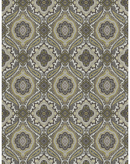 Ткань Fabricut Vignettes Vol.XVI Graphite Somebody/Grey
