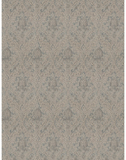 Ткань Fabricut Vignettes Vol.XVI Graphite Movies Damask/Platinum
