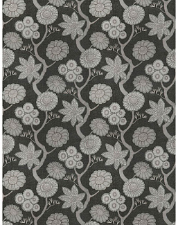 Ткань Fabricut Vignettes Vol.XVI Graphite ScriptFloral/Onyx