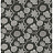 Ткань Fabricut Vignettes Vol.XVI Graphite ScriptFloral/Onyx