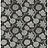 Ткань Fabricut Vignettes Vol.XVI Graphite ScriptFloral/Onyx