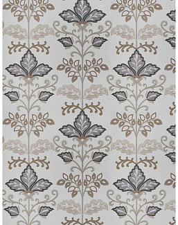 Ткань Fabricut Vignettes Vol.XVI Wicker LensFloral/Pewter