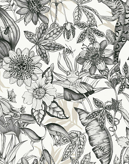 Обои York Blooms II Resource Library BL1703