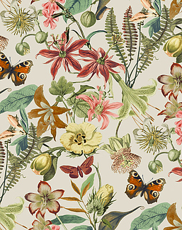 Обои York Blooms II Resource Library BL1724