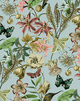 Обои York Blooms II Resource Library BL1725