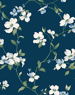 Обои York Blooms II Resource Library BL1761