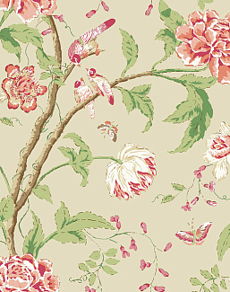 Обои York Blooms II Resource Library BL1781